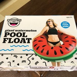 Giant watermelon floatie